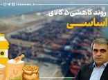 روند کاهشی واردات پنج کالای اساسی به دلیل ذخایر کافی در کشور