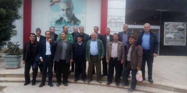 بازدید  بهره برداران شهرستان تاکستان از نمایشگاه بین المللی ماشین آلات کشاورزی قزوین