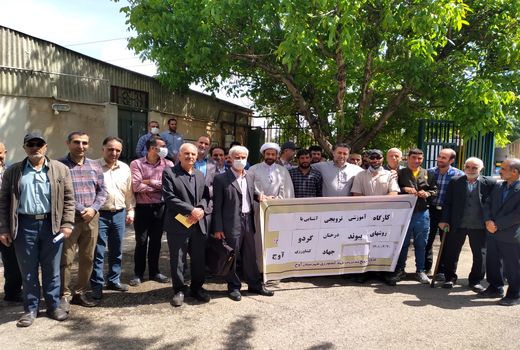 کارگاه آموزشی پیوند درختان گردو در شهرستان آوج برگزار شد