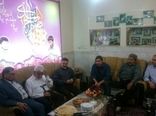 دیدار با خانواده معظم شهدای سنگر ساز بی سنگر شهرستان ورامین