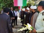ادای احترام مسئولین سازمان جهاد کشاورزی و اداره کل منابع طبیعی استان البرز به مقام والای شهدا