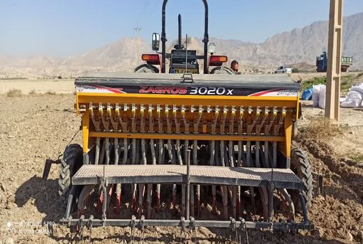 کشت گندم در فراشبند آغاز شد