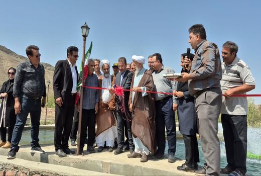 افتتاح مزرعه پرورش ماهی 20 تنی در شهرستان جلفا