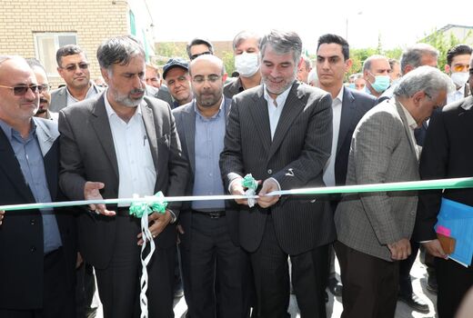 بهره برداری از کارخانه فرآورده گیاهان دارویی شرکت ‏اکسیر روشنایی حیات شهرستان شیروان 