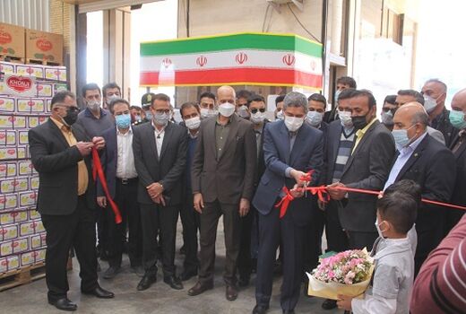  یک واحد بسته بندی میوه در شیراز به بهره برداری رسید 
