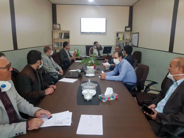جلسه کمیته فنی طرح سامانه های نوین آبیاری جهاد کشاورزی استان قزوین برگزارشد