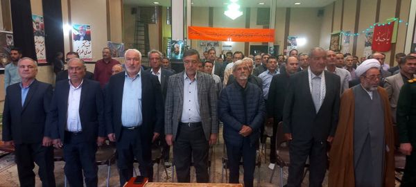 برگزاری یادواره شهدای سنگرسازان بی سنگر و ایثارگران شهرستان ملکان