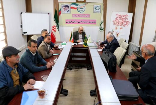 برگزاری میز خدمت سازمان جهاد کشاورزی قزوین با محوریت مسائل اراضی 