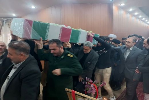 افتخار میزبانی سازمان جهاد کشاورزی استان قزوین از یک شهید گمنام دفاع مقدس