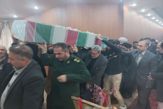 افتخار میزبانی سازمان جهاد کشاورزی استان قزوین از یک شهید گمنام دفاع مقدس