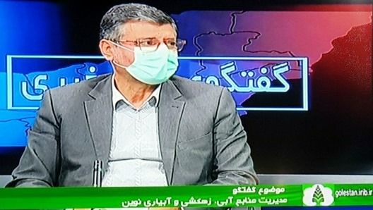 حضوررییس سازمان جهادکشاورزی استان گلستان در برنامه ی زنده تلویزیونی گفتگوی ویژه خبری سیمای مرکز گلستان