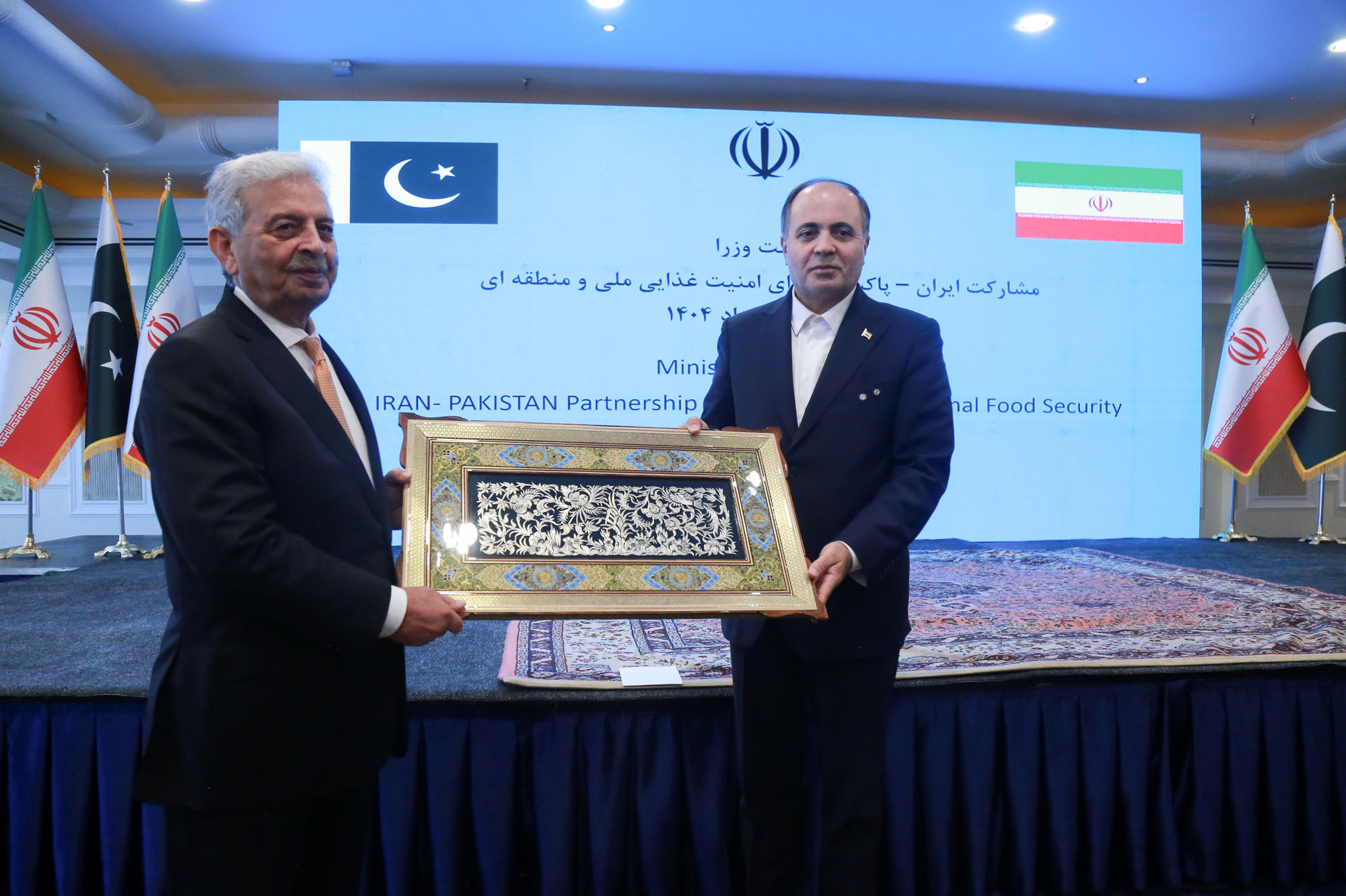  نشست مشترک هیات های جمهوری اسلامی ایران و پاکستان 