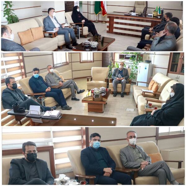 دیدار رئیس مرکز توسعه مکانیزاسیون کشاورزی وزارت جهاد کشاورزی با رییس سازمان جهاد کشاورزی استان قزوین