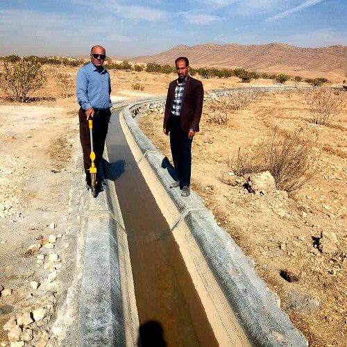 احداث کانال آبرسانی اشکوری خفر  پایان یافت