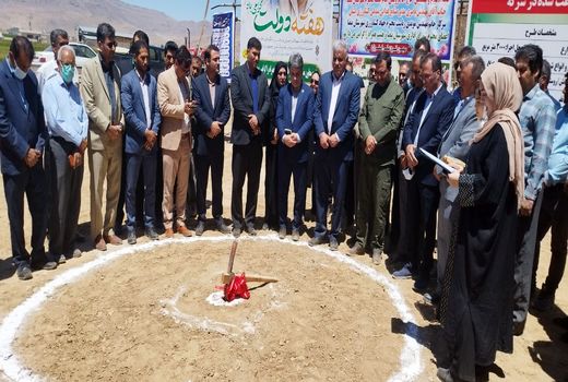 افتتاح و کلنگ زنی طرح های کشاورزی در بیضا 