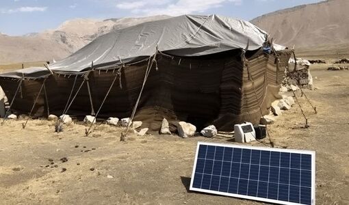 تأمین روشنایی ۶۰ خانوار عشایری قزوین با پنل‌های خورشیدی