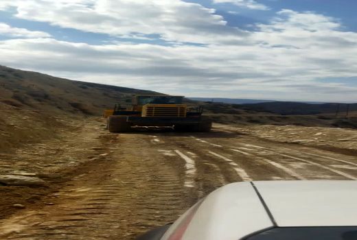 اصلاح و مرمت مسیرهای عشایری در باغملک