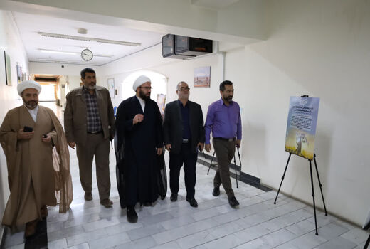 گشایش نمایشگاه «معارف اسلامی با محوریت مهدویت» در سازمان جهاد کشاورزی آذربایجان شرقی