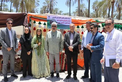 افتتاح نمایشگاه محصولات بانوان خفر با حمایت جهاد کشاورزی فارس