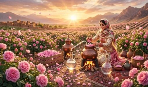 عطر هویت ایرانی؛ تأملی بر روز گل محمدی و گلاب