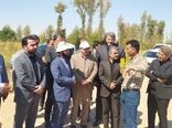  بازدید مسئولان کشوری از مزرعه نوآوری و نمونه کشور در شهرستان پیشوا 