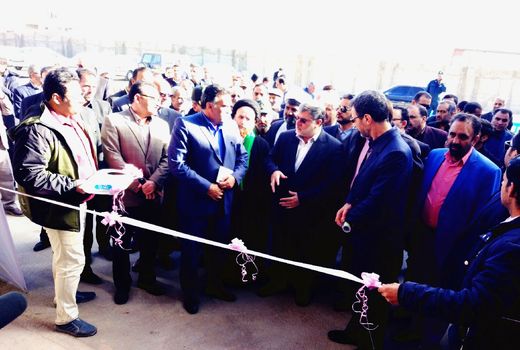 ترمینال ضبط پسته در شهرستان بشرویه افتتاح شد