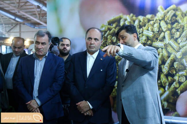 بازدید وزیر جهاد کشاورزی از بیست و پنجمین نمایشگاه بین المللی دام و طیور و صنایع وابسته
