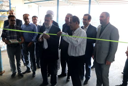 افتتاح یک واحد سردخانه در شهرستان تاکستان