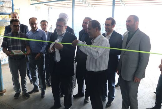 افتتاح یک واحد سردخانه در شهرستان تاکستان