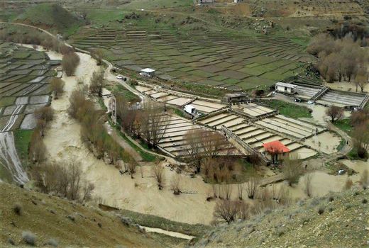 نقشه پهنه های کشاورزی در معرض خطر سیل تهیه شد