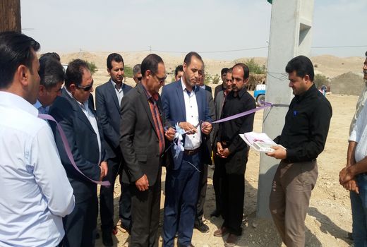 برق رسانی به عشایرتیره بیات در شهرستان قیر و کارزین