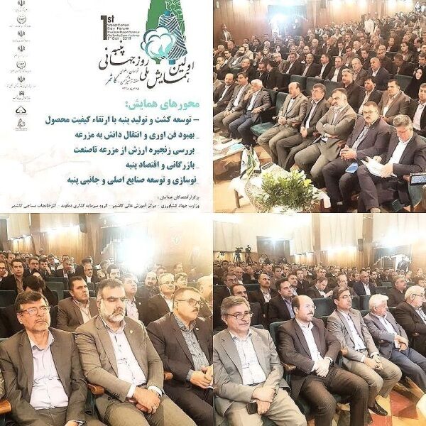 همایش روز جهانی پنبه برگزار شد