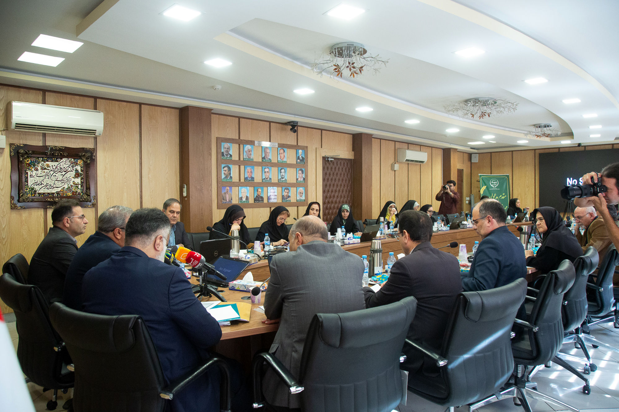  نشست خبری رئیس سازمان تات 