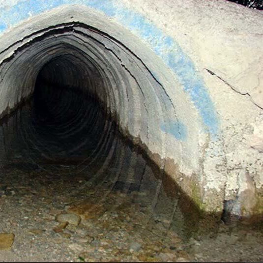 مرمت سه رشته قنات در شیروان