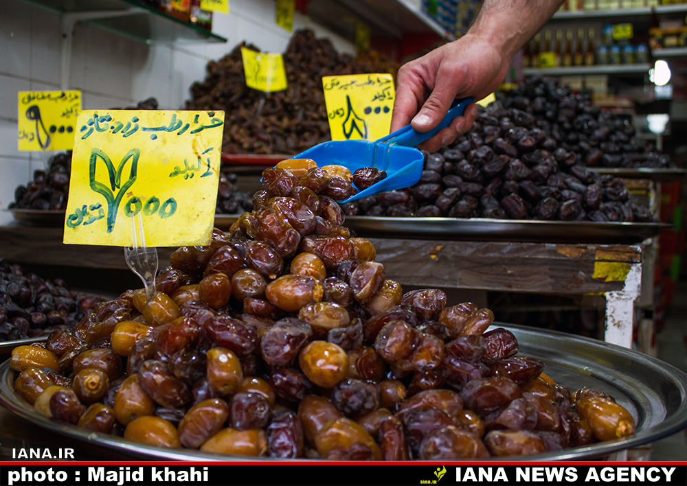 بازار خرما در تهران