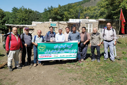 پیمایش جنگلهای ارسباران  ـ پیرداود در منطقه ورزقان توسط گروه کوهنوردی سازمان جهادکشاورزی آذربایجان شرقی