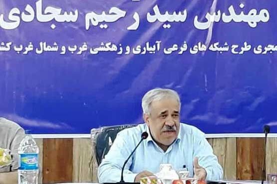 افزایش تولید محصولات کشاورزی با اجرای  شبکه های فرعی آبیاری و زهکشی