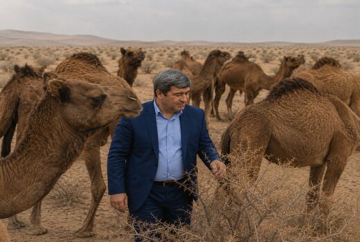 رونق اقتصاد مناطق بیابانی آذربایجان شرقی با پرورش شتر