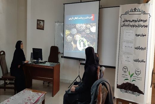 بهره برداران البرزی با روش‌های نوین کشت انواع گیاهان دارویی آشنا شدند