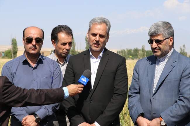 سفر دکتر خاوازی معاون وزیر جهاد کشاورزی و رئیس سازمان تحقیقات، آموزش و ترویج کشاورزی به استان اردبیل