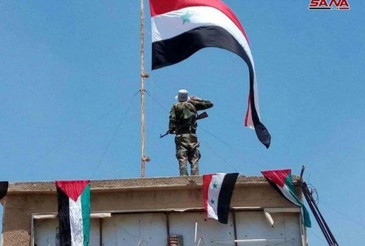 پیشروی گسترده ارتش سوریه در قنیطره